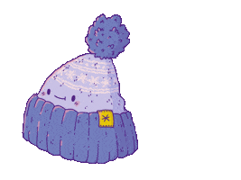 Beanie Nocturno Sticker by Szabi