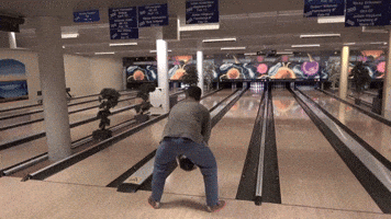 Streamer Bowling GIF