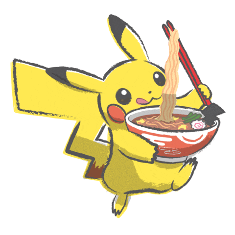 Japan Ramen Sticker by Pokémon