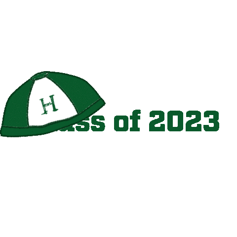 Hat Class Sticker by Hood College