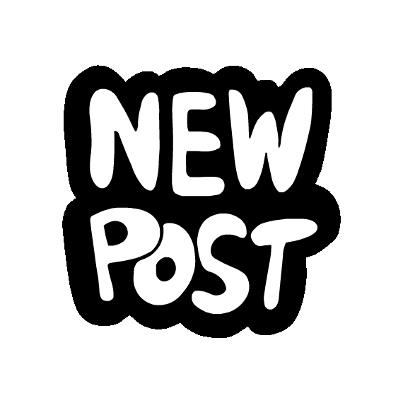 New Post Sticker