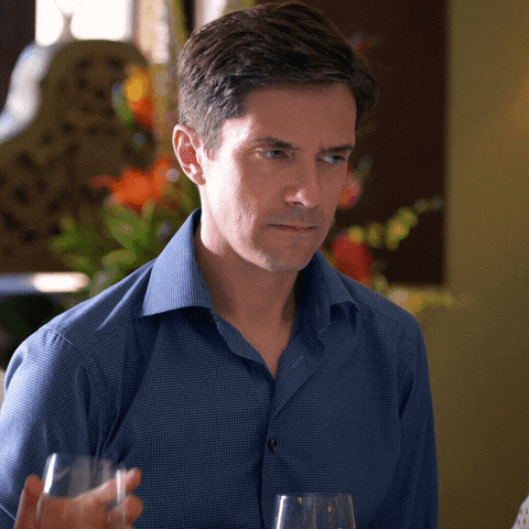 Topher Grace Wine GIF by ABC Network