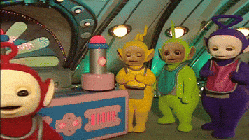 Excited I Love You GIF by Teletubbies