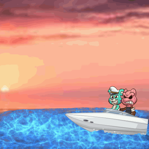 Speed Boat Water GIF