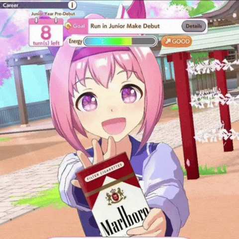 Cigarette Uma GIF