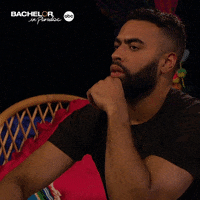Think Deep Thoughts GIF by Bachelor in Paradise