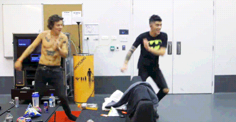 one direction dancing