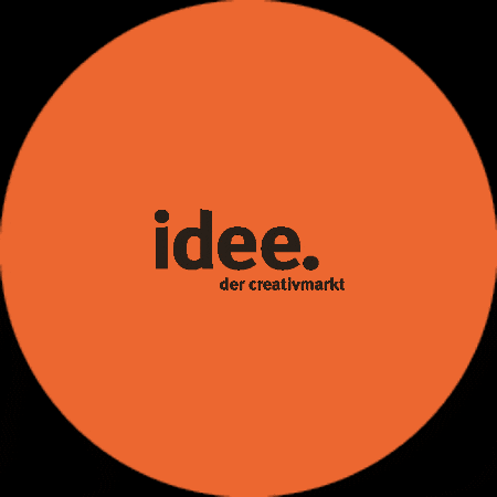 Orange GIF by idee. Creativmarkt