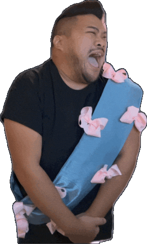 Laugh Asian Sticker