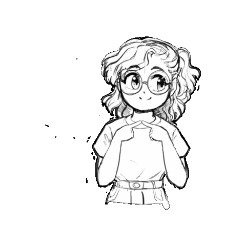 Shy Sticker