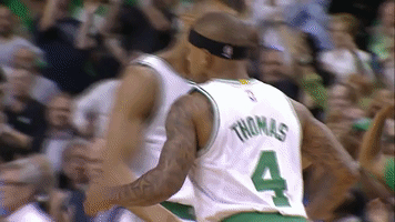 Isaiah Thomas Hug GIF by Boston Celtics