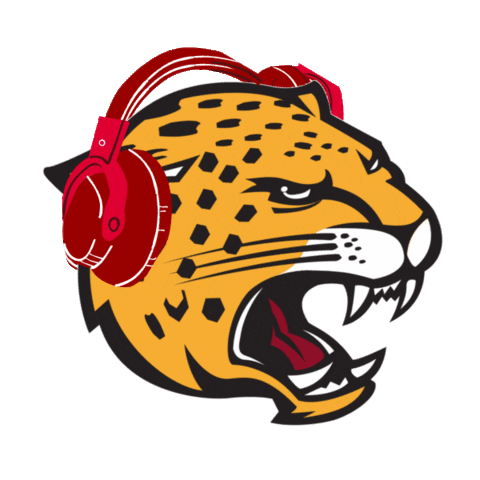 Headphones Jaguar Sticker by IUPUI