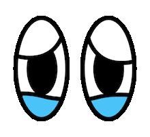 Sad Illustration Sticker