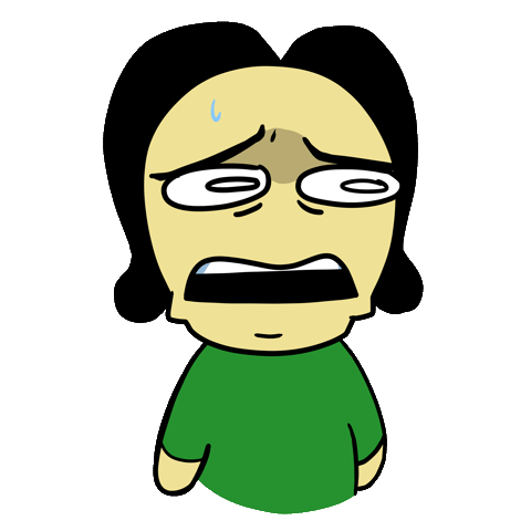 Shocked Animation Sticker