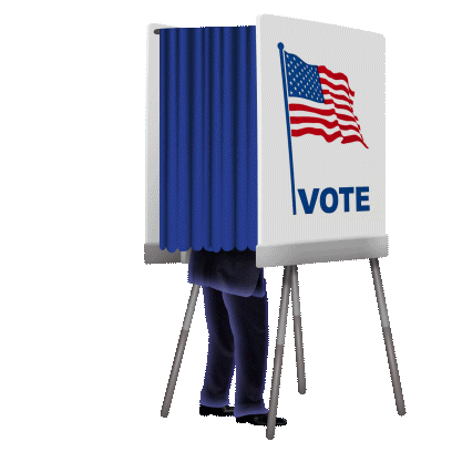 Trump Register To Vote Sticker by Justin Gammon