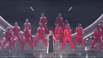 Kylie Minogue Brits GIF by BRIT Awards