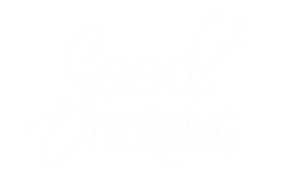 Good Morning Sticker