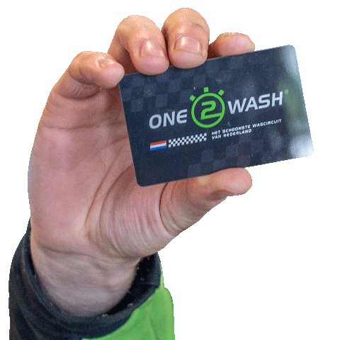One2Wash Sticker