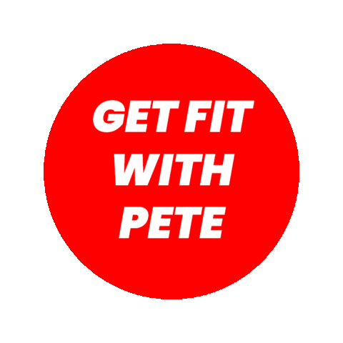 Getfitwithpete Sticker by Peter