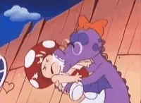 super mario kiss GIF