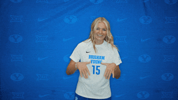 Soccer Number 15 GIF by BYU Cougars