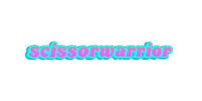 Scissorwarrior Sticker