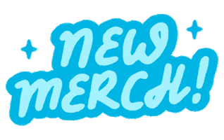 New Merch Sticker