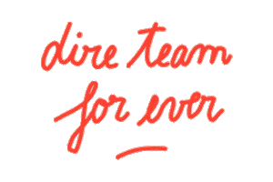 Dire Agency Sticker