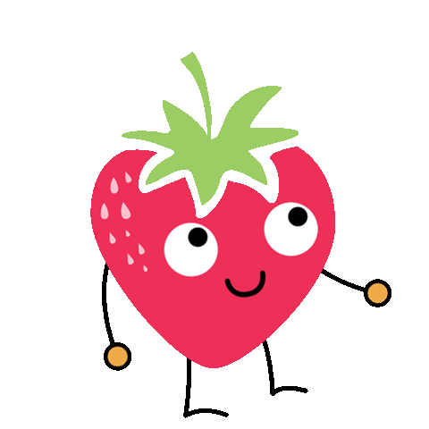 La Merenda della Fragola Sticker