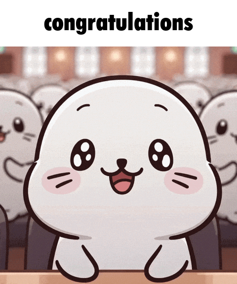 Well Done Applause GIF by Sappy Seals