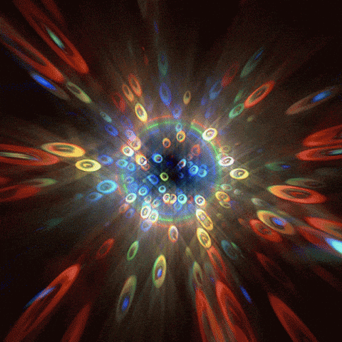 Rainbow Glow GIF