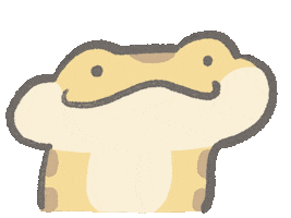Frog Lizard Sticker