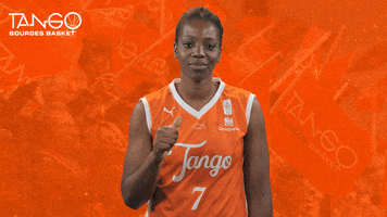 Basketball Thumbs Up GIF by Tango Bourges Basket