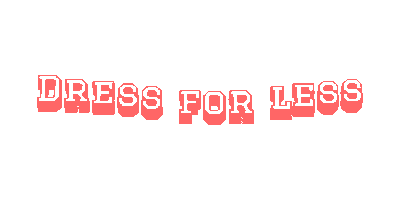 Dress For Less Sticker
