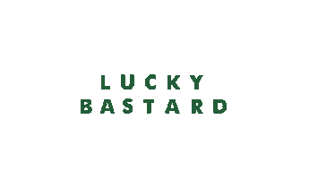 Lucky Bastard Nicolette Sticker by Bas Smit