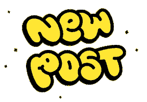 New Post Moiregradient Sticker by Miriam Ganser