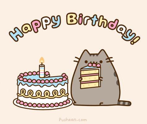 Cat S Birthday Gifs 40 Animated Images For Free