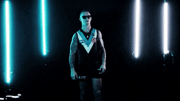 Aussie Rules Deal With It GIF by Port Adelaide FC