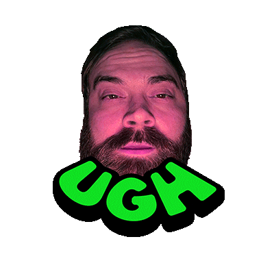 Ugh Sticker