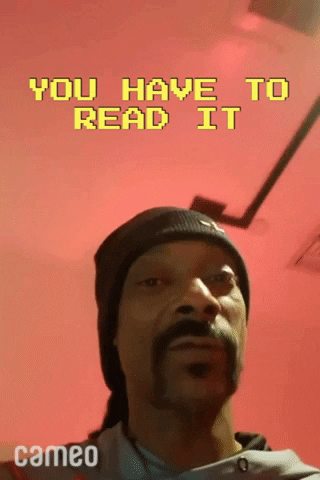 Read Snoop Dogg GIF by Cameo