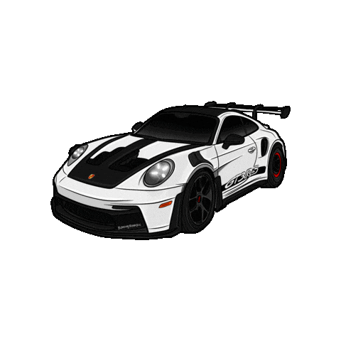 Porsche Sticker by EUROFED