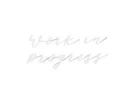 Work In Progress Sticker by The Jomu Co