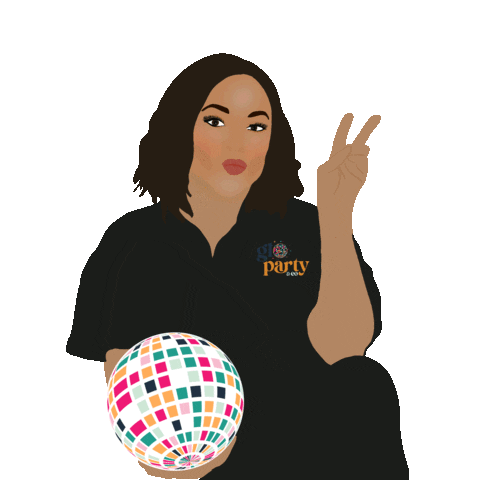 Fort Worth Disco Sticker by Glo Party Co