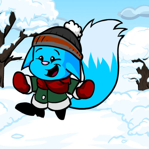 Excited Snow GIF by Neopets