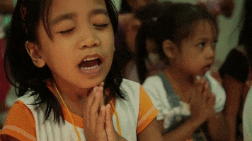 Kids Pray GIF by Compassion