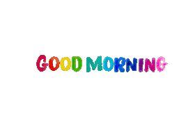 Morning Hello Sticker