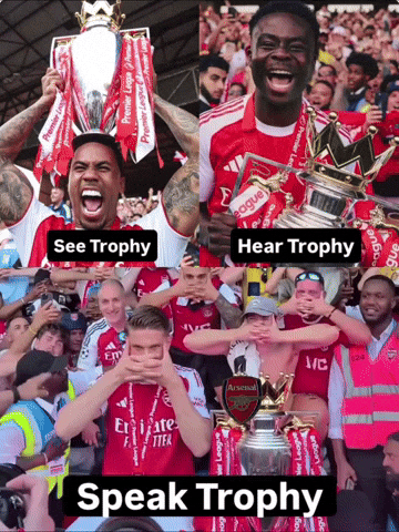 Arsenal Trophy GIF