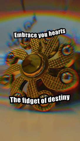 Golden Fidget GIF