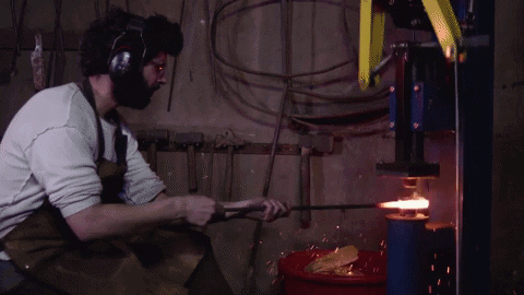 Forge GIF by NOWNESS - Find & Share on GIPHY