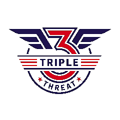 Triple Threat Sticker by F45 Training Kemang